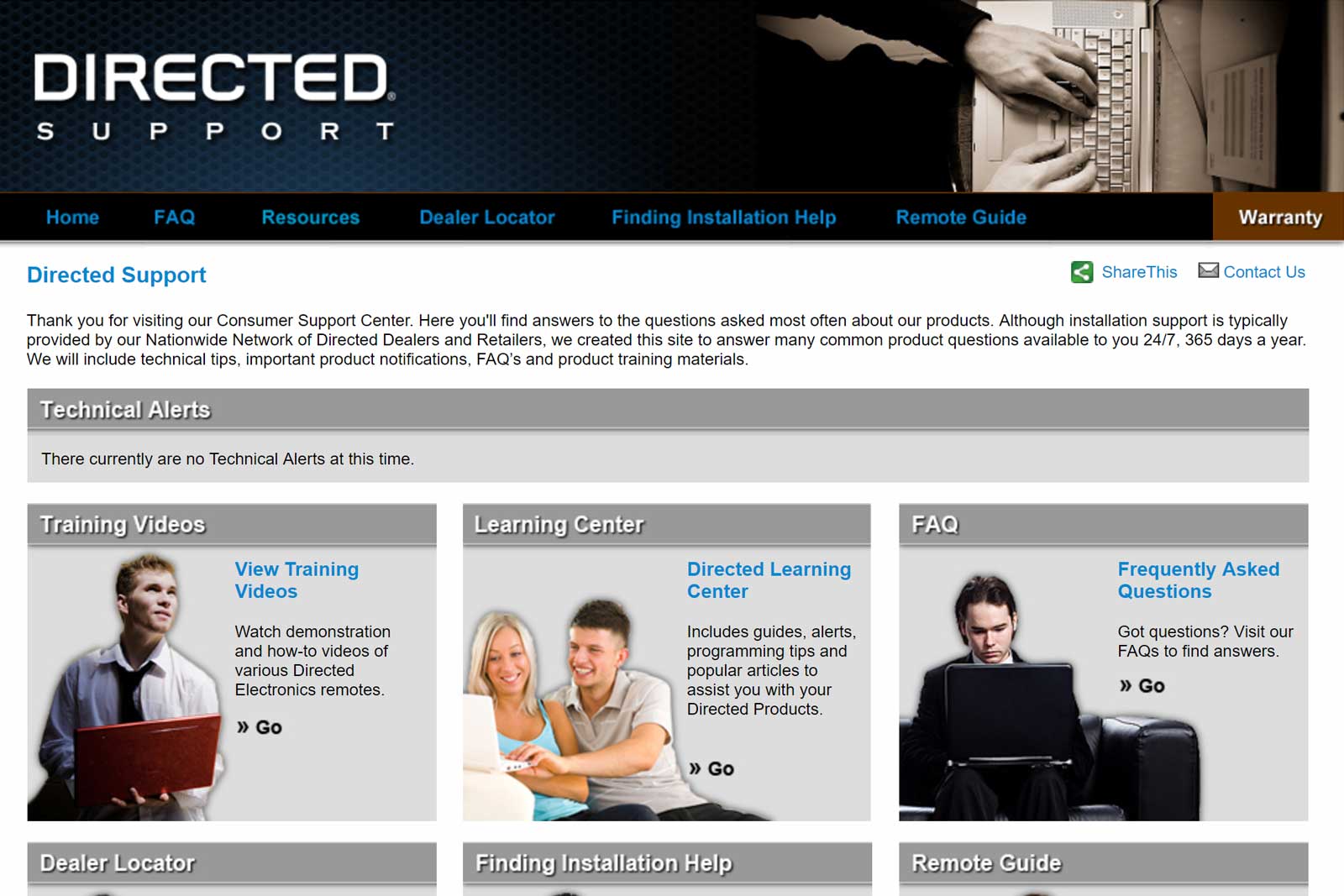 Directechs Home Page